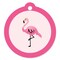 Big Dot of Happiness Pink Flamingo - Tropical Summer Favor Gift Tags (Set of 20)